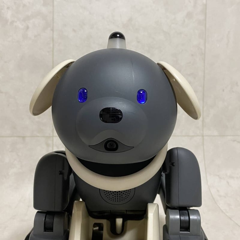 SONY AIBO ソニー アイボ ロボット 犬 マカロン 黒 グレー SONY AIBO