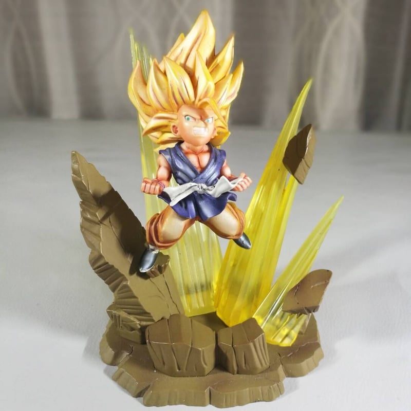 ドラゴンボール 組立式フィギュア 超サイヤ人3孫悟空（GT）リペイント