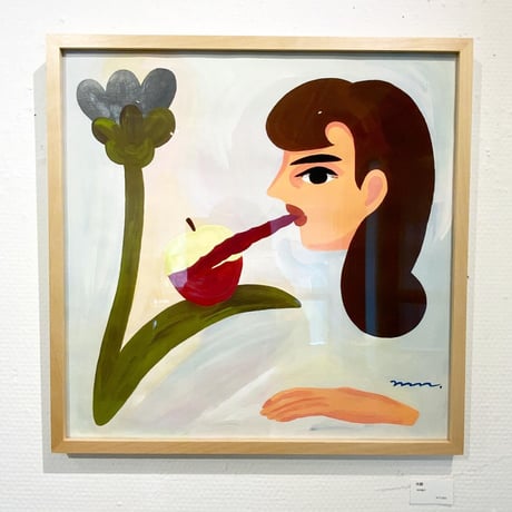 中村桃子アクリルキャンバス作品