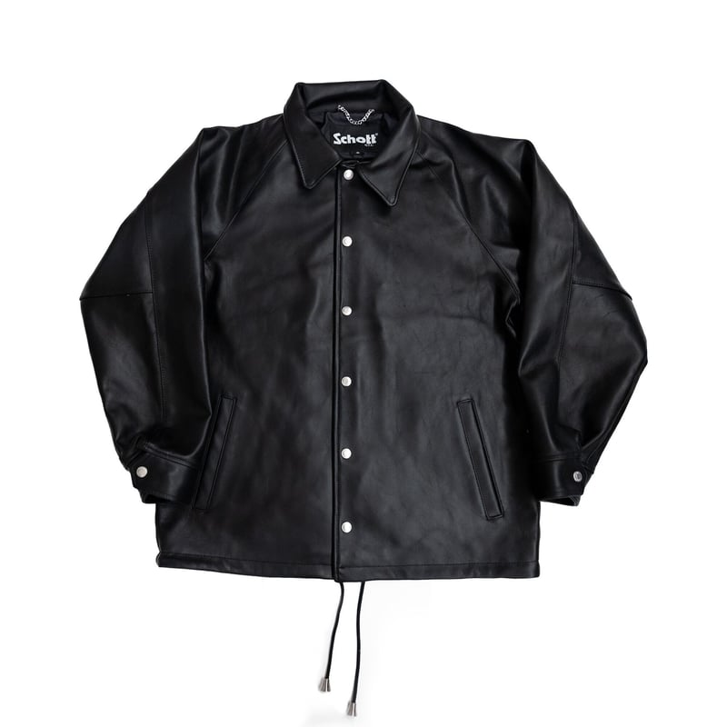 x Schott N.Y.C. SHEEPSKIN LEATHER COACH JKT | e