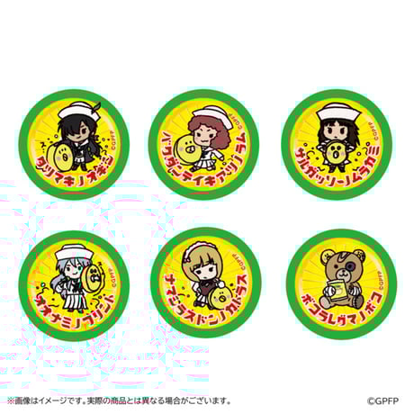 ガールズ&パンツァー ガルパン がんばっぺ 缶バッジ ダージリン 洗車