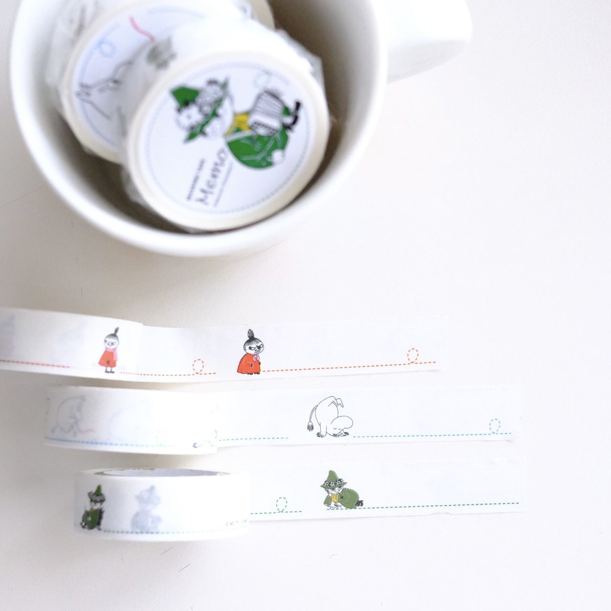 マスキングテープ ／ ムーミン memo【リトルミィ】【ムーミン
