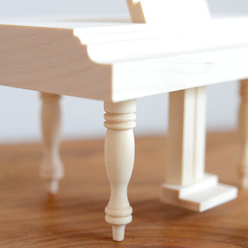 ドールハウス/家具】〈3才-〉ピアノ(白木) | TOYS&GIFT MOMO