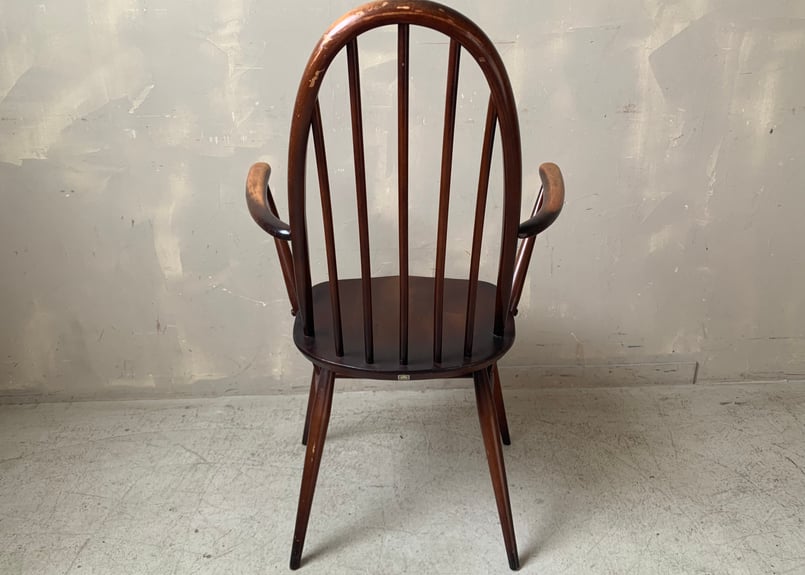 ERCOL アーコール クエーカーアームチェア ダーク S-2312-52 | mumokut