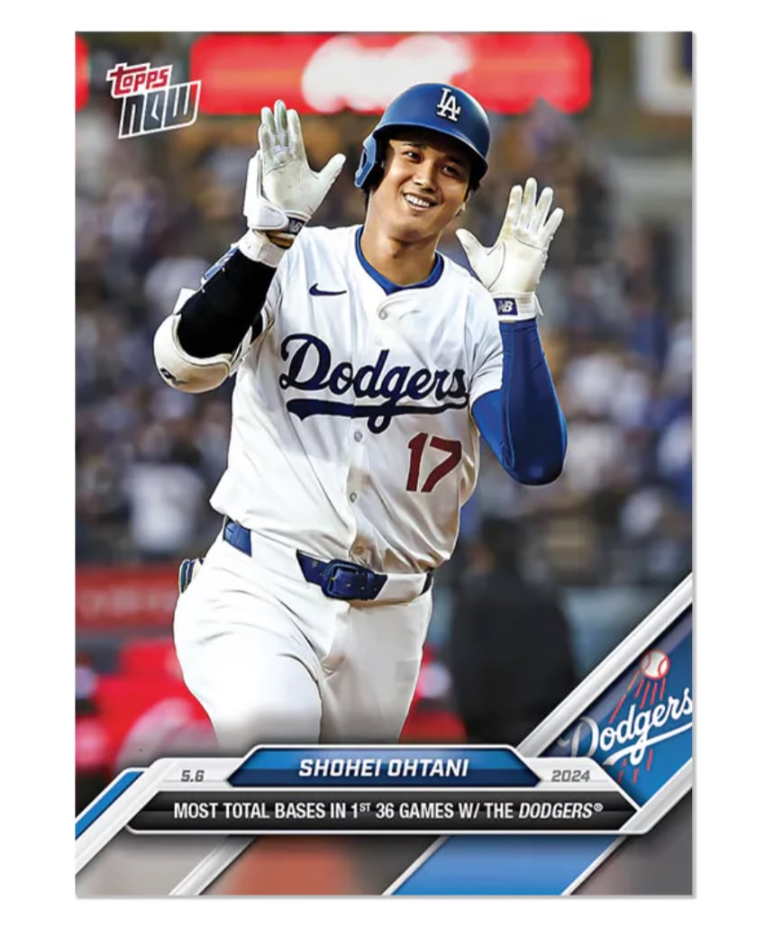 75枚限定】Topps 2024 大谷翔平 ゴールドパラレルカード 注文 75枚限定