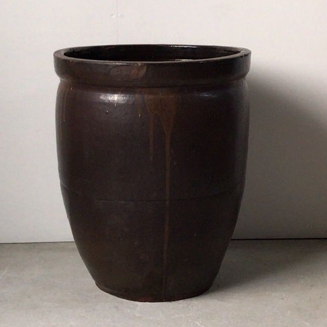 ツボ メダカ 睡蓮 庭 壺 風情 陶器製 鉢 大甕 甕 水甕 水瓶 インテリア