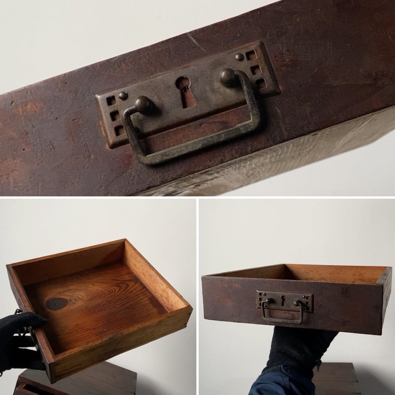 アンティーク 6杯 小引き出し チェスト ドロワー 収納引出し 花台 小物