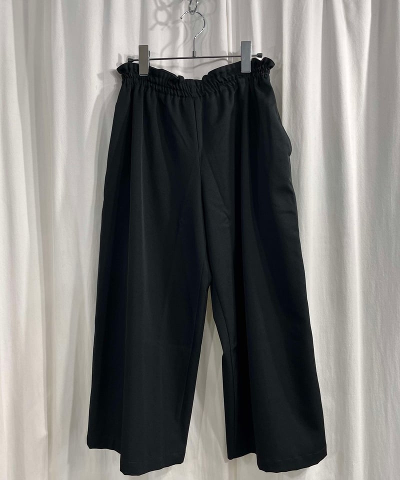 Y's ガウチョパンツ 黒 2 ヨウジヤマモト ワイドパンツ Y's ガウチョ