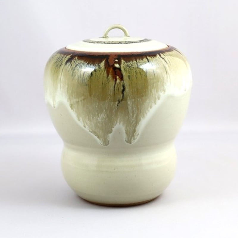 朝鮮唐津釉箪瓢水指 | 鴨東庵