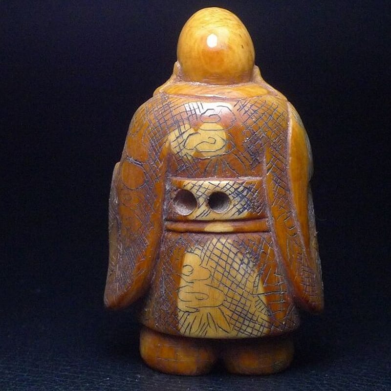 象牙様の福禄寿 老子像 象牙様の福禄寿 老子像