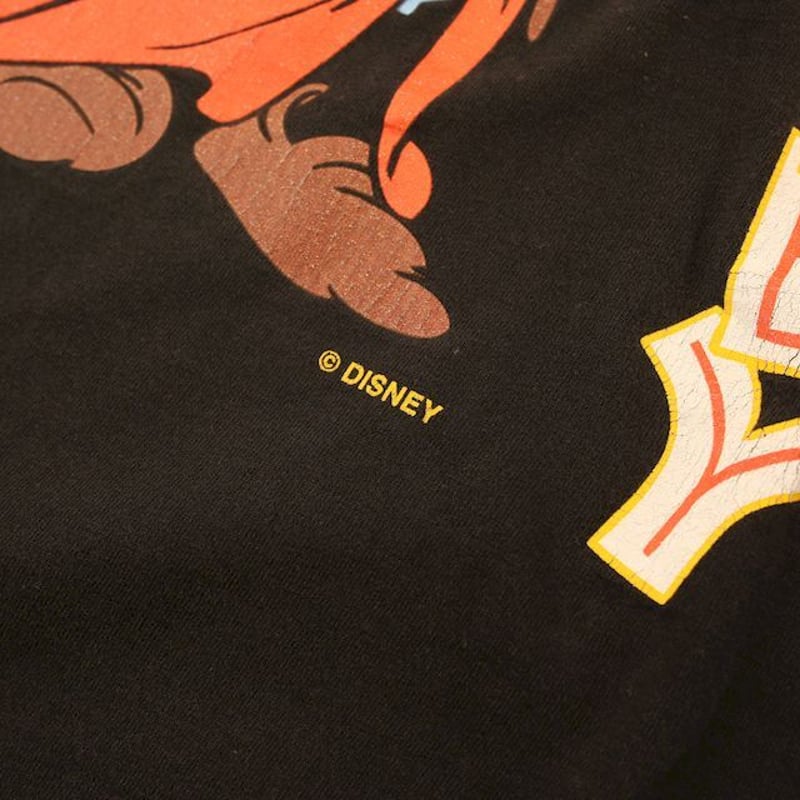 ディズニーヴィンテージロゴTシャツオレンジLサイズファンタジア