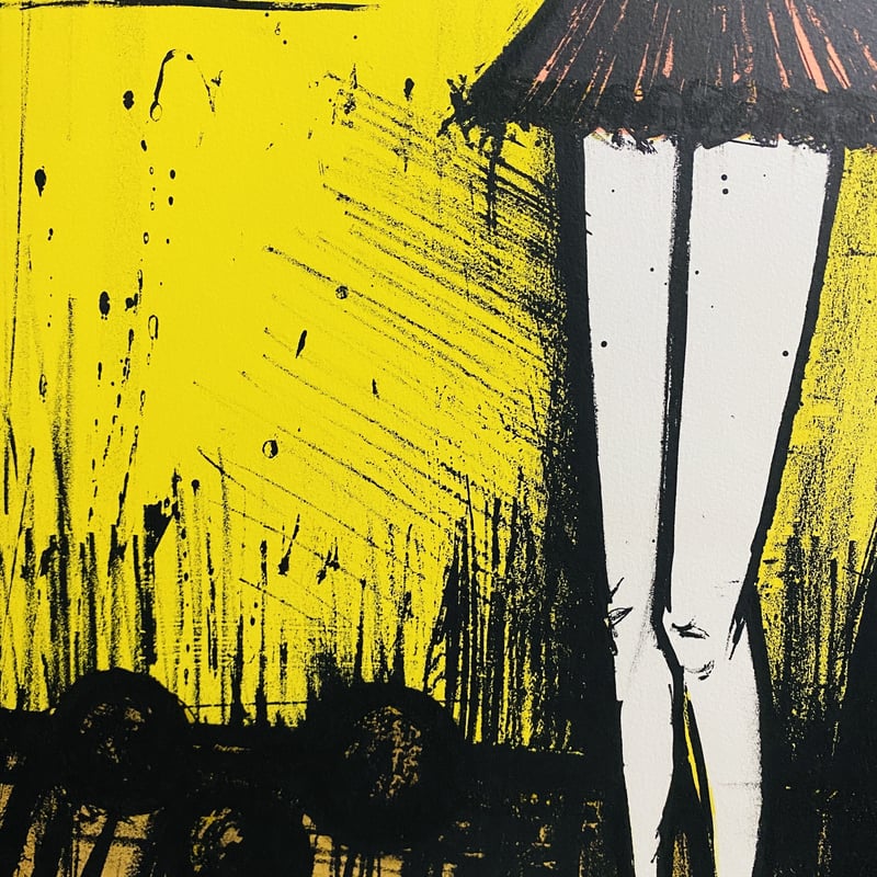 真作■ベルナールビュッフェ 大作 リトグラフ サーカス 直筆サイン■版画 絵画 ベルナール・ビュッフェ サーカスシリーズ フィナーレ | 絵画など美術