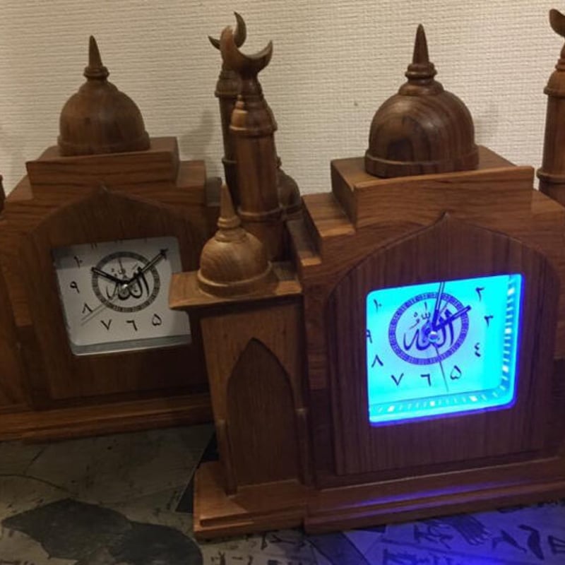 最後の1台」モスク型AZAN爆音目覚まし時計 モスク型AZAN爆音目覚まし