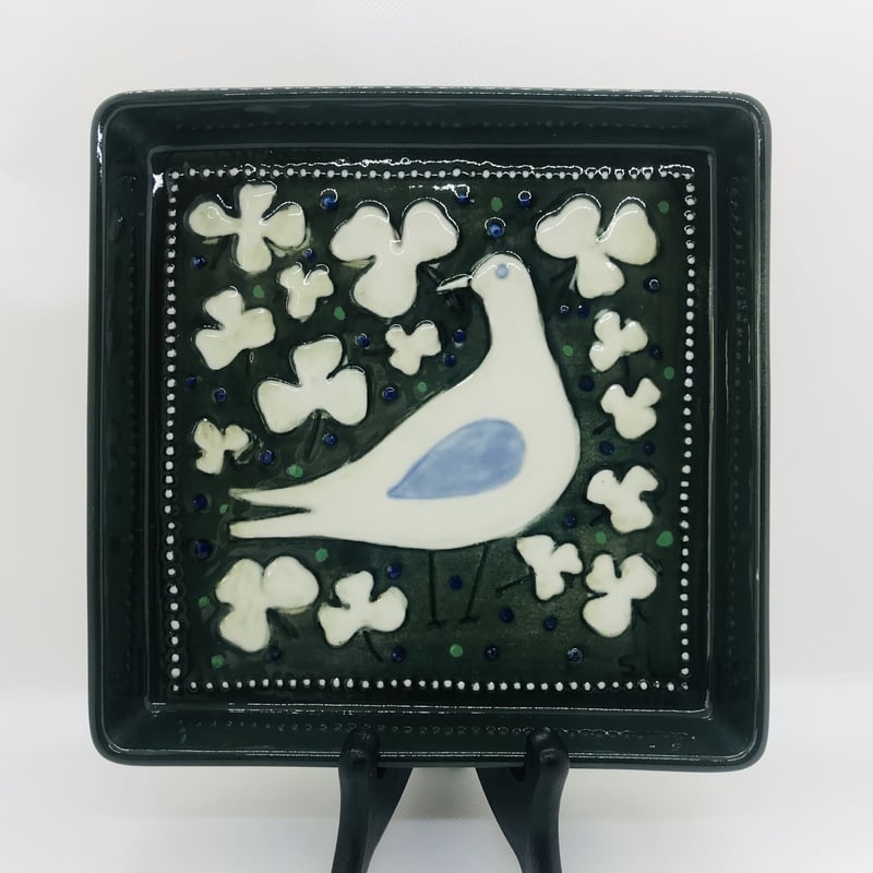 Sylvia leuchovius 】鳥の絵皿陶板3《Rörstrand》 | sugallery