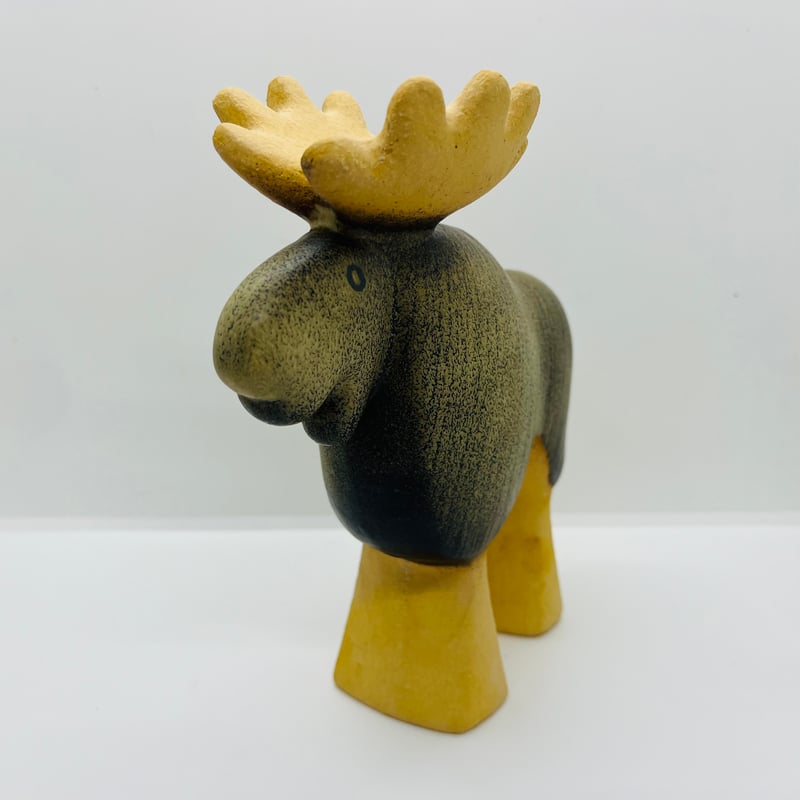 Lisa Larson / リサラーソン】Skansenシリーズ ヘラジカ《Gustavsb