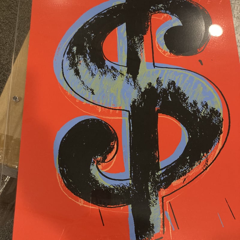 アンディウォーホル財団認定印鑑定書 アンディウォーホル財団認定印鑑