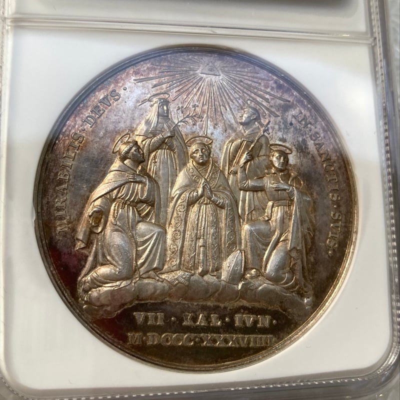 Top Pop・最高鑑定】NGC鑑定MS61 ヴァチカン バチカン市国 1839年