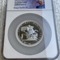 銀貨 英国 ロイヤルミント クイーンズビーストコンプリーター 四角型 1