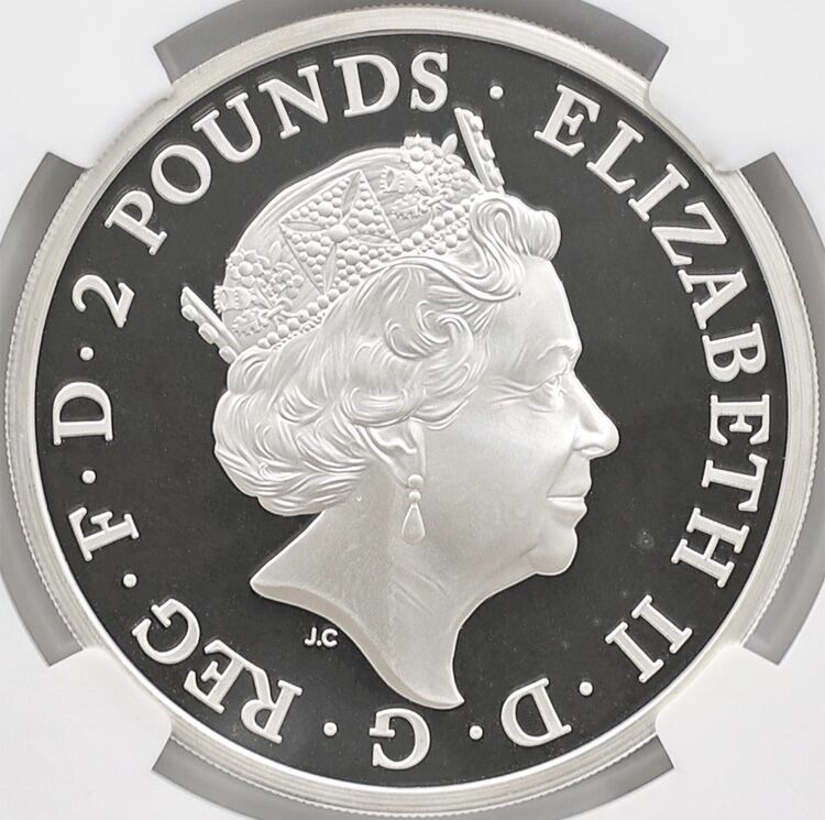 NGC鑑定69】 ロイヤルミント クイーンズビースト エドワード3世の