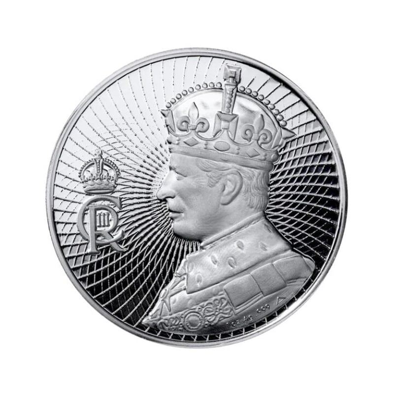 チャールズ3世 戴冠式 1オンス 銀 シルバーメダル 2023年 カナダ
