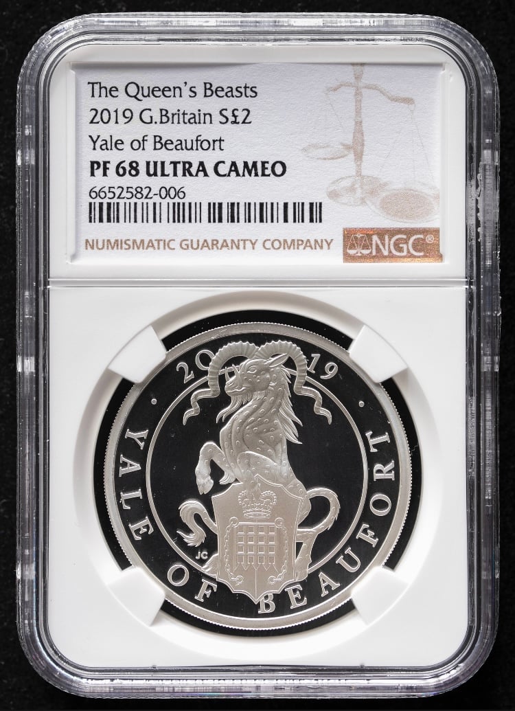 クイーンズビースト 2021 ロイヤルミント 準最高鑑定 アンティーク