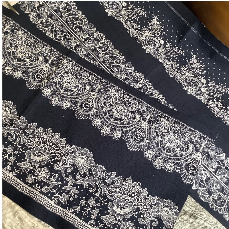 アンティークレース生地 57x27cm f-レース2 | Ivy