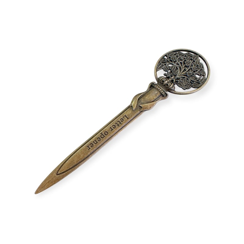 レターオープナー ＜Flower/Botanical＞ヴィンテージ調デザイン