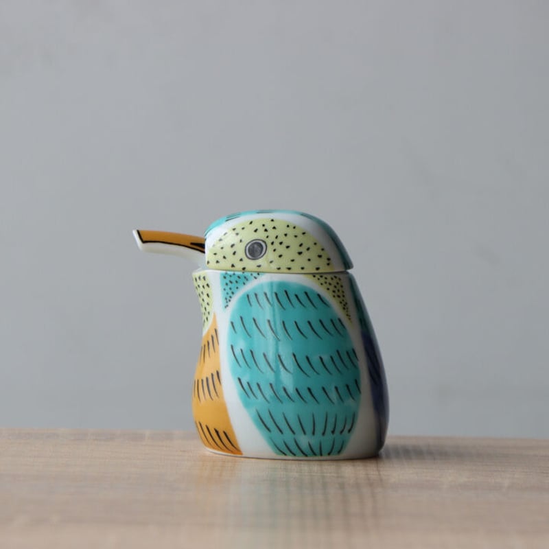 液だれしない醤油差し 有田焼カワセミ醤油さし | 和食器通販 有田焼