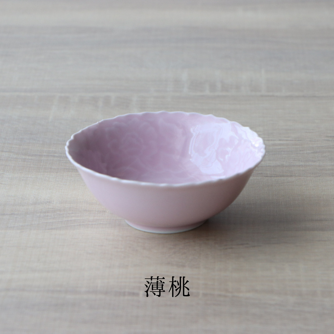 牡丹彫小鉢 | 和食器通販 有田焼 山忠｜おしゃれでモダンな和食器を
