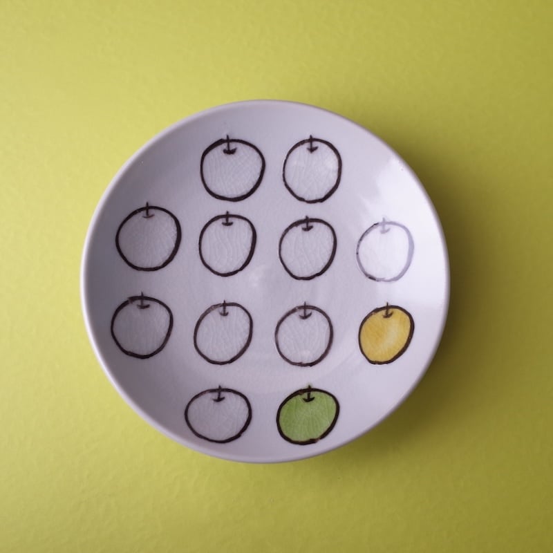 今江未央／IMAE Mio「九谷焼豆皿 野菜と果物」 | オトメの金沢 陳列室