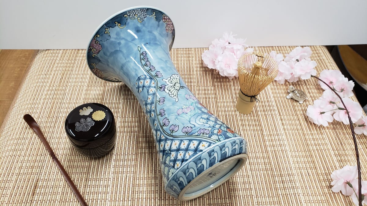 佐藤走波氏(六代)作 花瓶 有田焼 一品作 | つちや陶器店