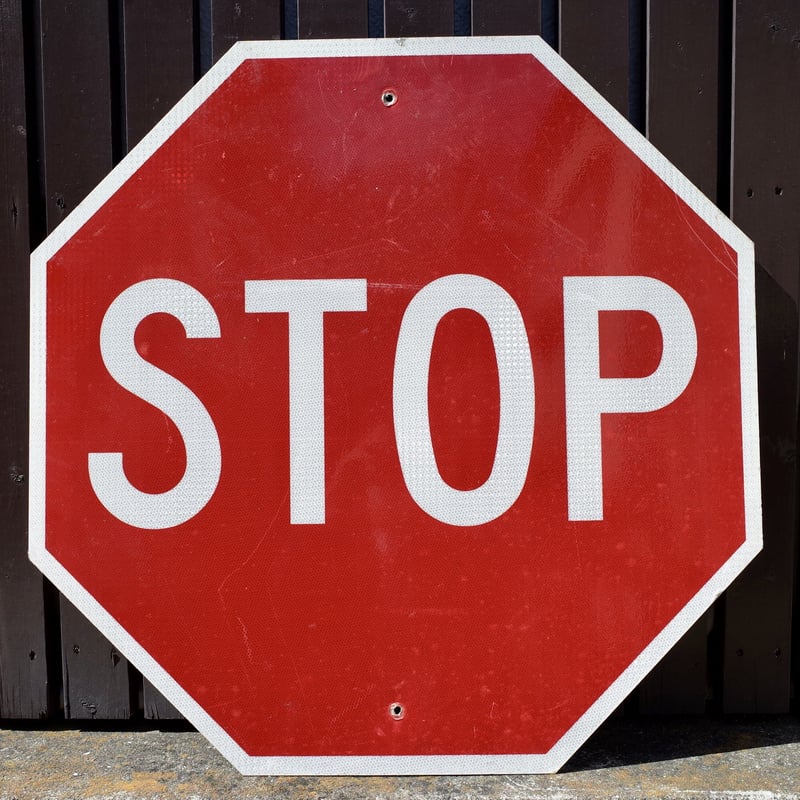 STOP ロードサイン 看板 ビンテージ 特大 ビッグサイズ STOP 看板