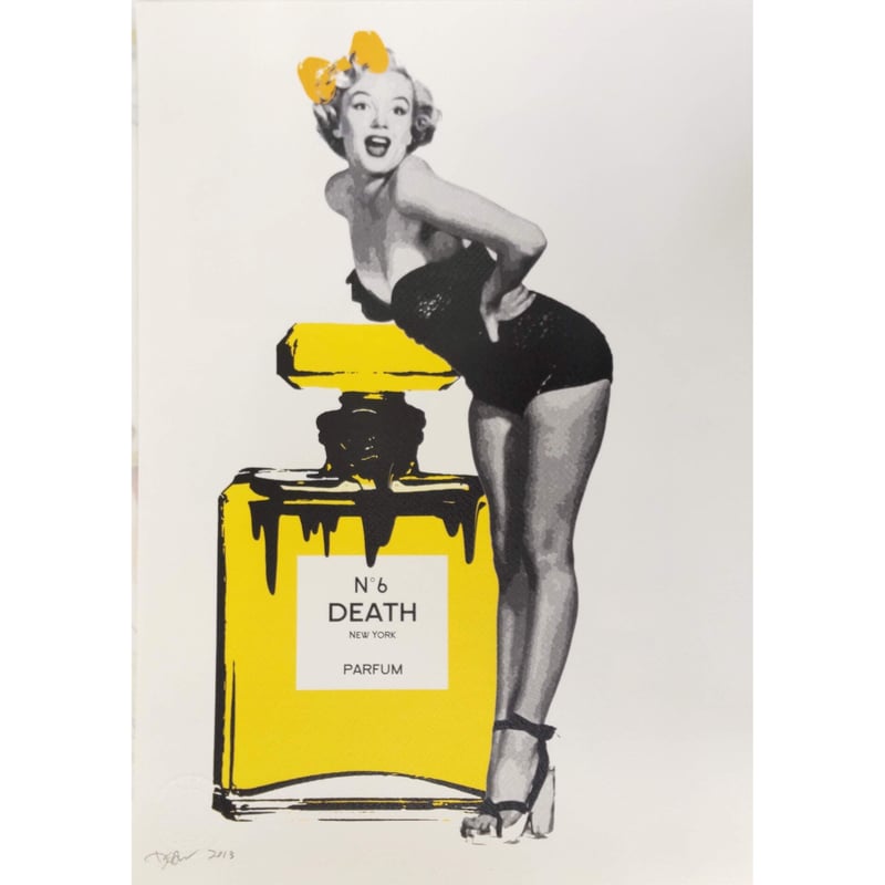 death NYC ART print専用額装フレーム•マット紙 縦-横選択 death NYC