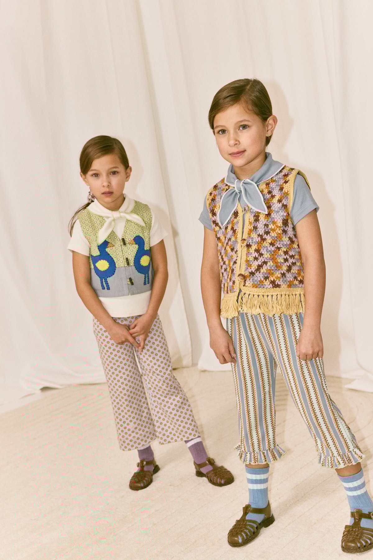 Misha&Puff / Scout Tee - Dove (3y-8y) | calme c