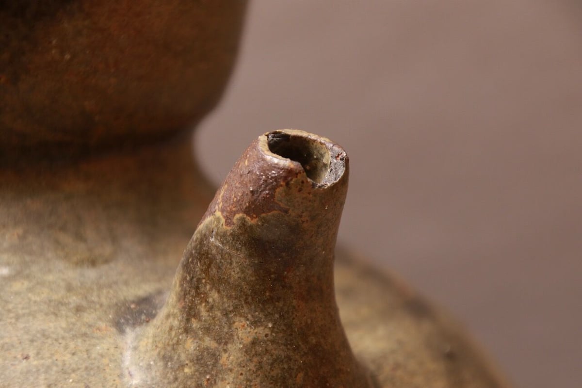 苗代川焼/苗代川/うんすけ/雲助/江戸時代後期/鹿児島/薩摩焼/黒門/傷