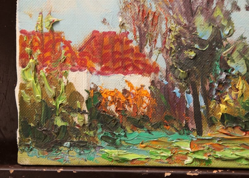 暮色油絵F4(242×333mm)