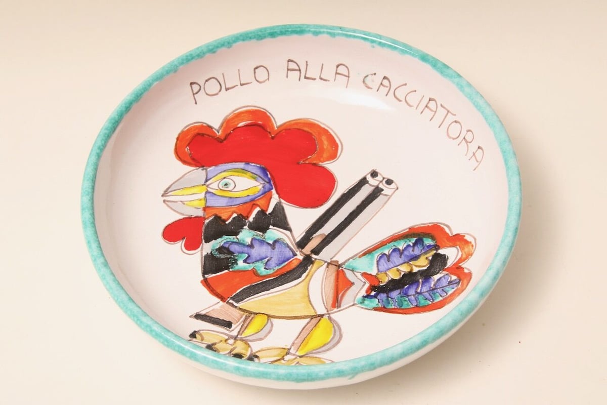 Giovanni DeSimone/DESIMONE/handpainted/dish/お皿/