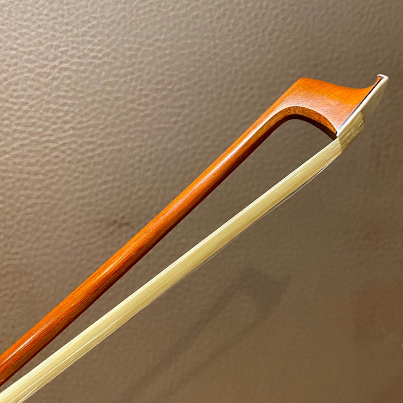 チェロ弓 SLAVIERO ATELIER 銀黒檀 製作証明書付 チェロ弓 SLAVIERO