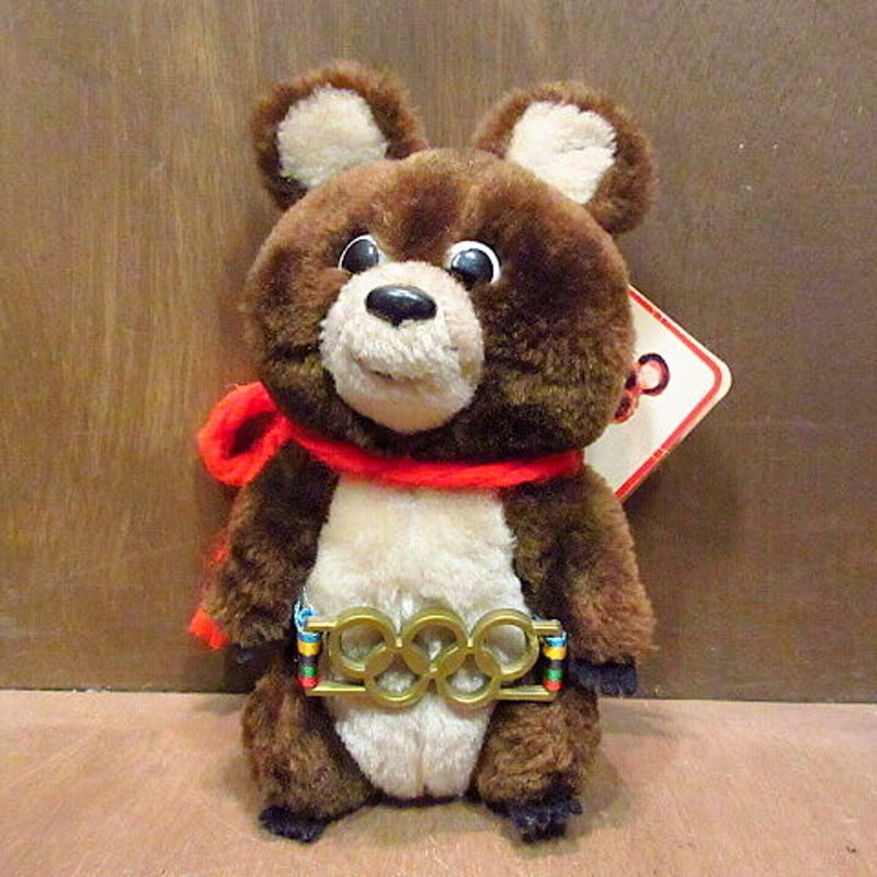 ビンテージ オリンピックミーシャ ぬいぐるみ 1982 ビンテージ