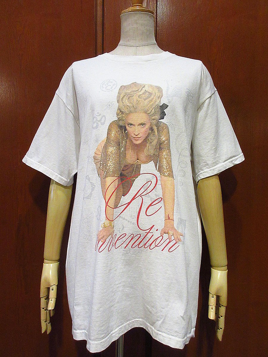 2004年製】MADONNA マドンナ ツアー 最も安い Tシャツ ビンテージ