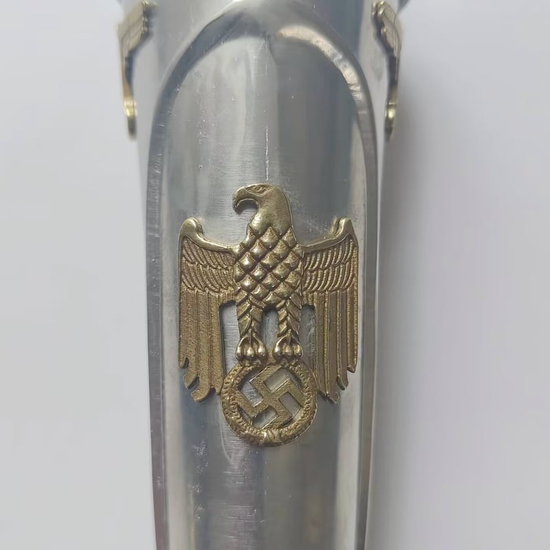 ドイツ軍 元帥杖 ロンメル将軍仕様 アクリル台座、白手袋付き ドイツ軍