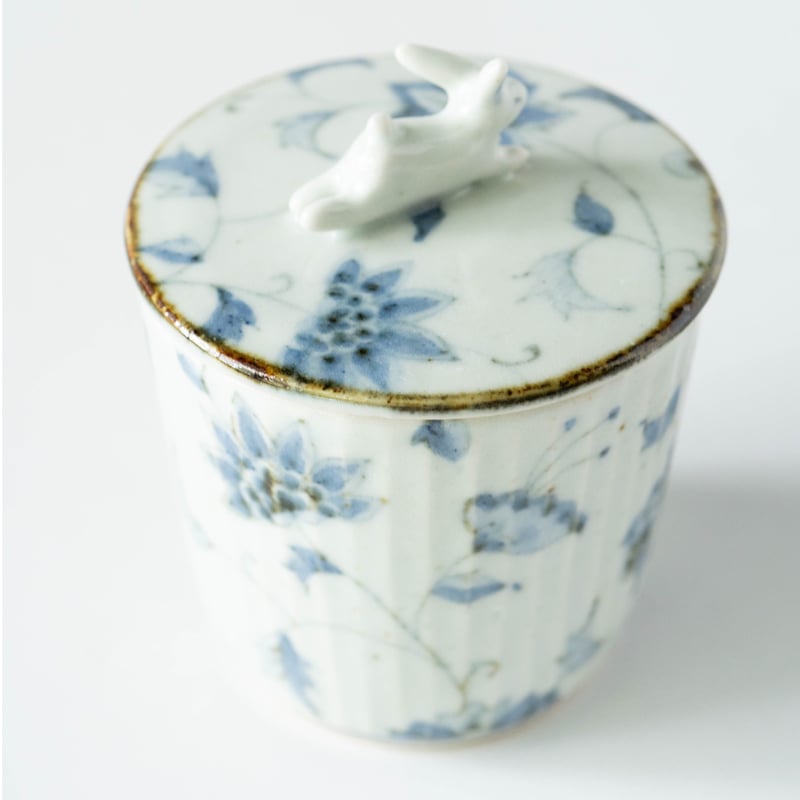 大井萌子 蓋物(染付・色絵・鉄絵） | ぶどうのたね