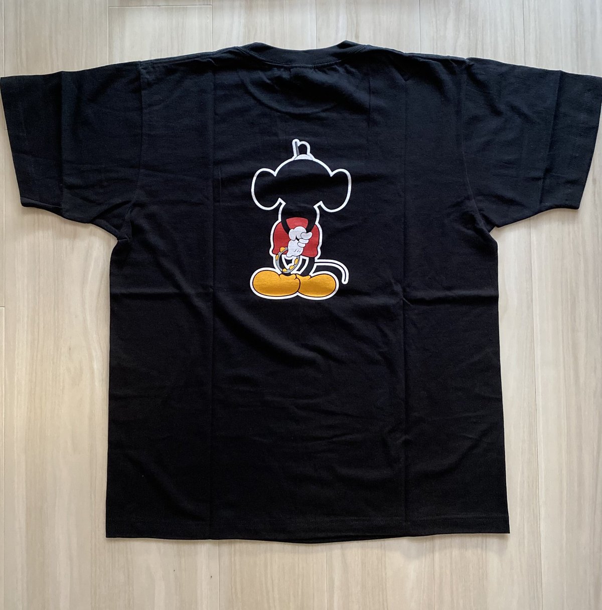 リアムギャラガーxミッキーマウス Tシャツ サマソニ2011 古着】MICKEY