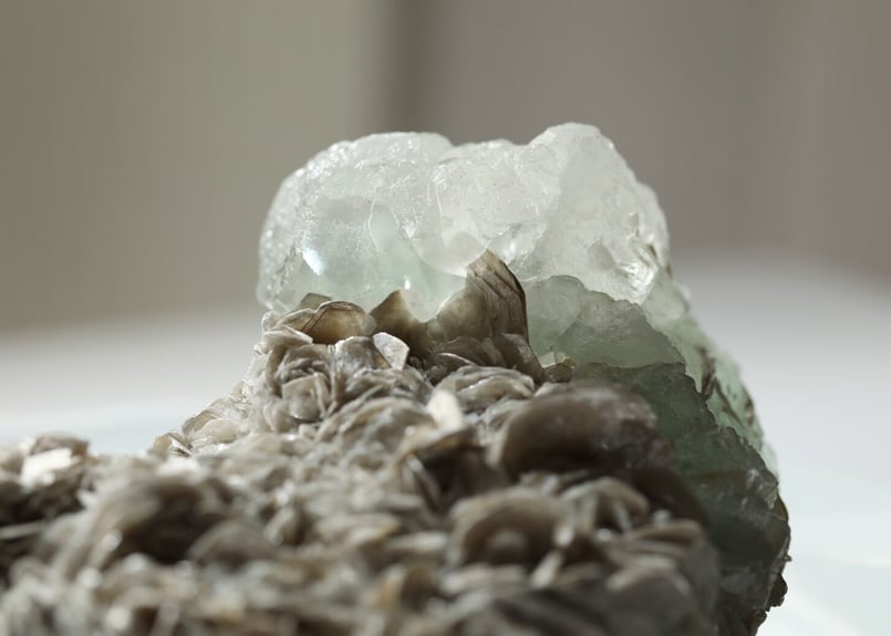 パキスタン産グリーンフローライト マイカの母岩 | Y.S.Y24