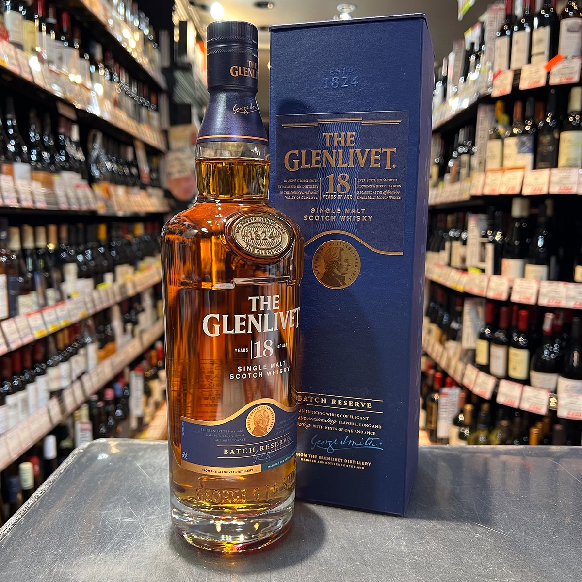 ザ・グレンリベット18年［正規］40度／700ml ※箱付き | ガソスタハセガワ