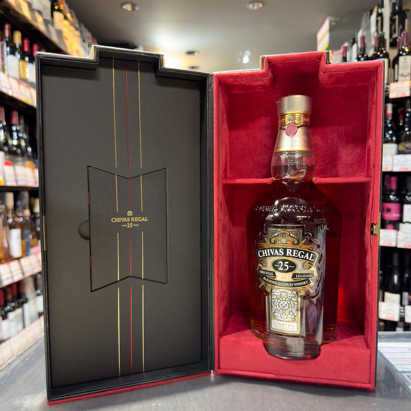 シーバスリーガル 25年 チェアマンズ リザーブ 750ml 43% 古酒未開栓