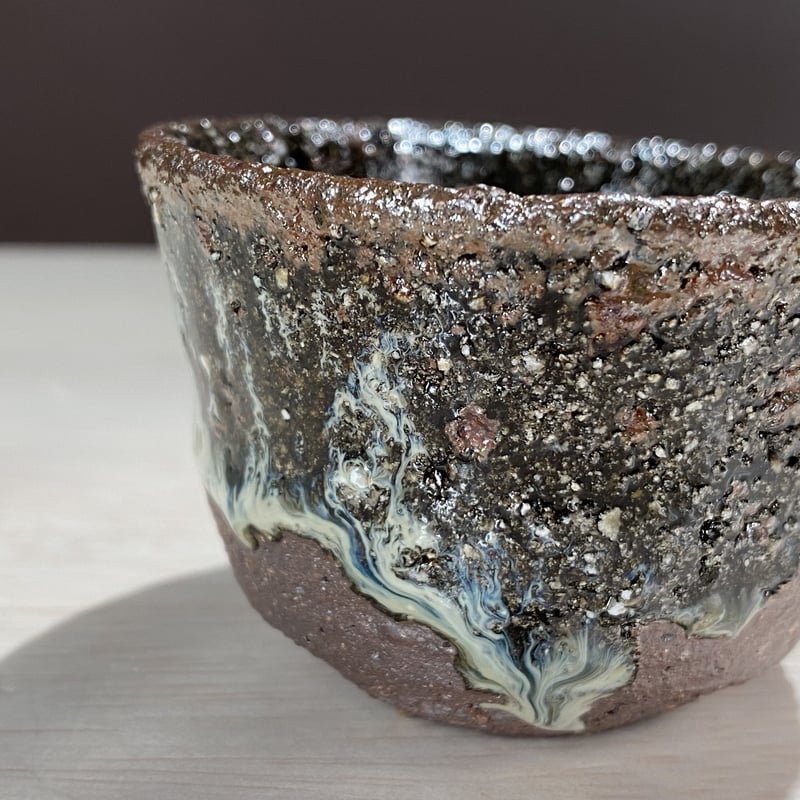 2309-5 朝鮮唐津ぐい呑 中川恭平 | ryoisseki-online by うつわや涼一石