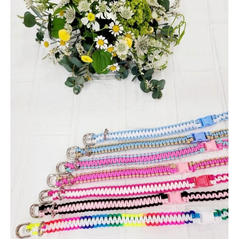 パラコード首輪 カラー 軽くて丈夫、水にぬれても大丈夫♪ Kaiware