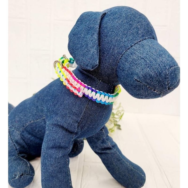 パラコード首輪 カラー 軽くて丈夫、水にぬれても大丈夫♪ Kaiware