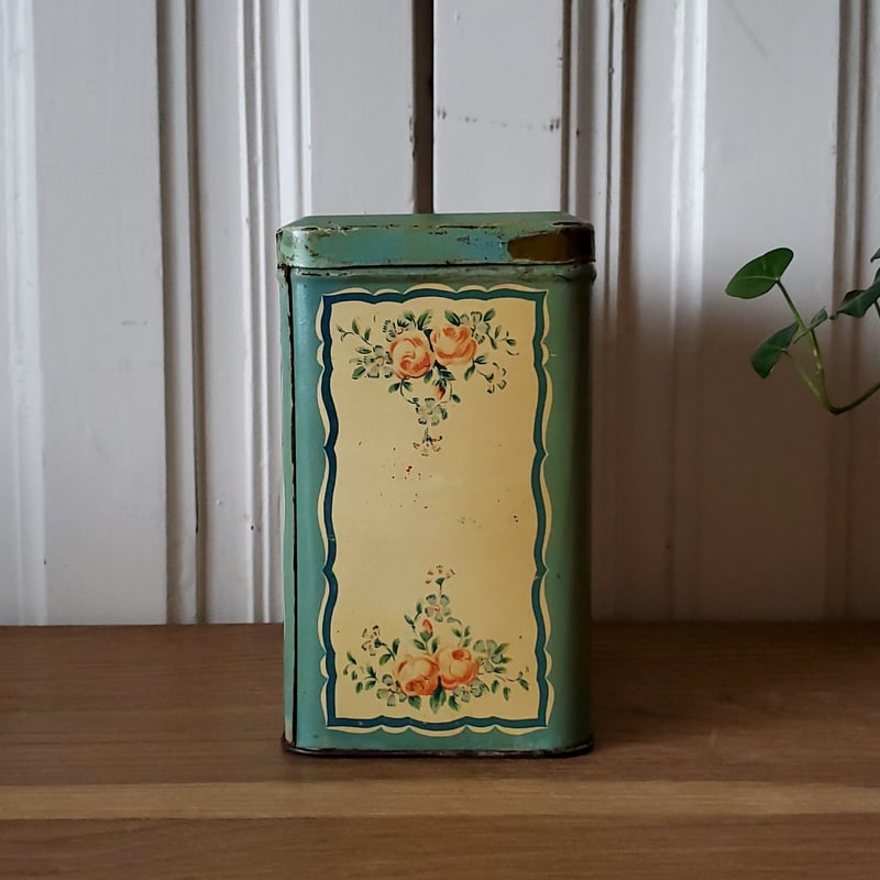 アンティーク ショコラムニエ tin 缶 CAFE ヴィンテージ アンティーク